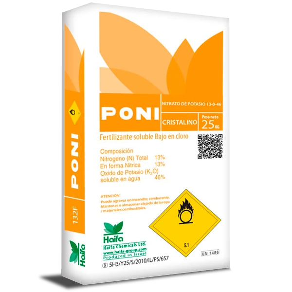 PONI (Nitrato de Potasio Cristalizado)
